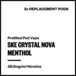 SKE Crystal Nova - Menthol (2x Replacement Pods)