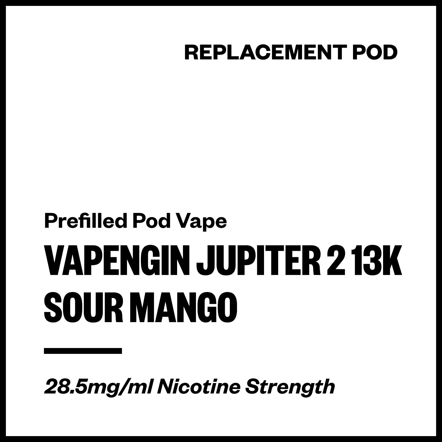 vapengin-jupiter-2-13k-pod-sour-mango.jpg Vapengin Jupiter 2 - Sour Mango (13,000 Puffs Replacement Pod) - Image 1