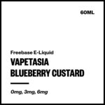 Vapetasia - Blueberry Custard (Freebase E-Liquid 60ml)